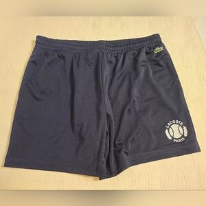 NWT LAcoste Men's Navy Blue Athletic Shorts